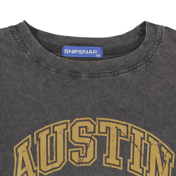 ロゴピグメント風半袖Tシャツ