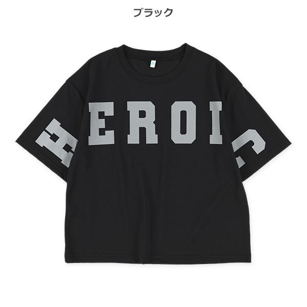 ビッグロゴプリント半袖Tシャツ