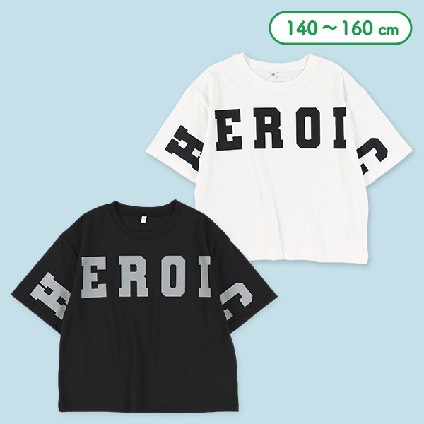 ビッグロゴプリント半袖Tシャツ