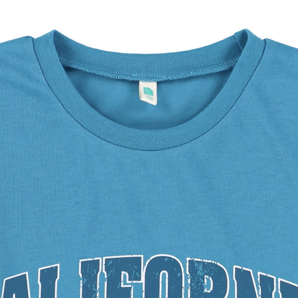 かすれ風アメカジプリント半袖Tシャツ