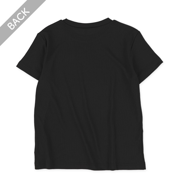 3D風ロゴメッシュ半袖Tシャツ