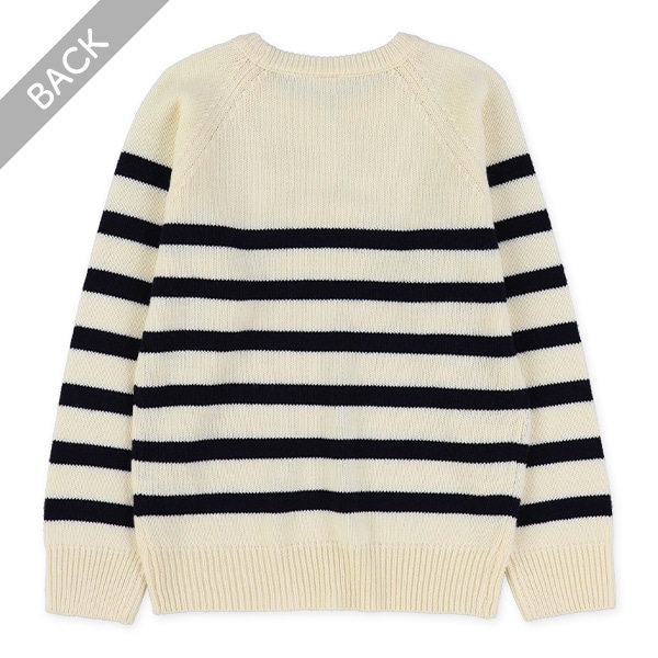 ボーダー柄セーター