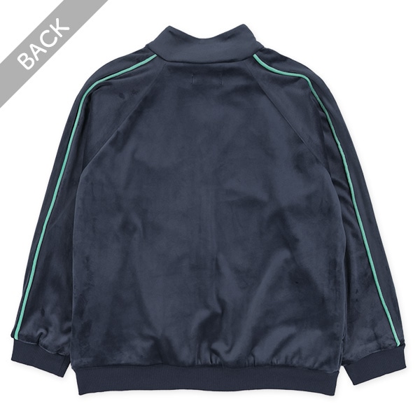 ベロアリブサイド2ラインジャケット