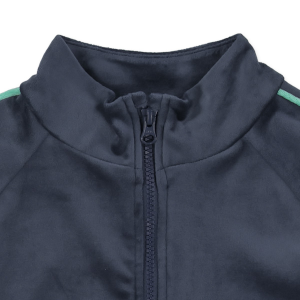 ベロアリブサイド2ラインジャケット