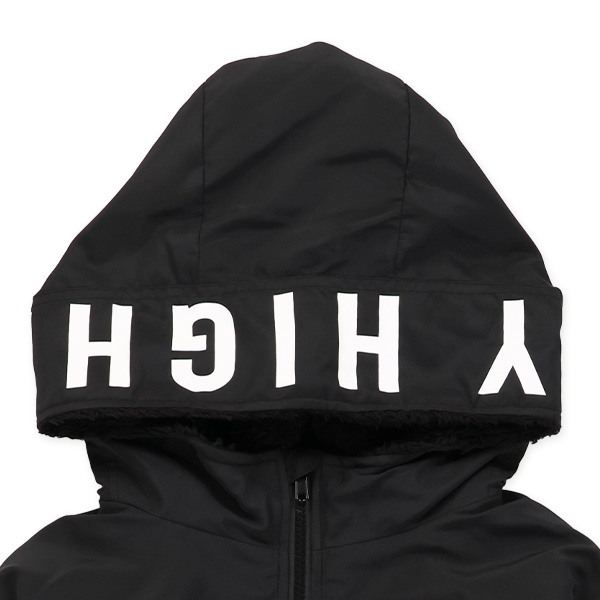 フードロゴ裏フリースジャケット