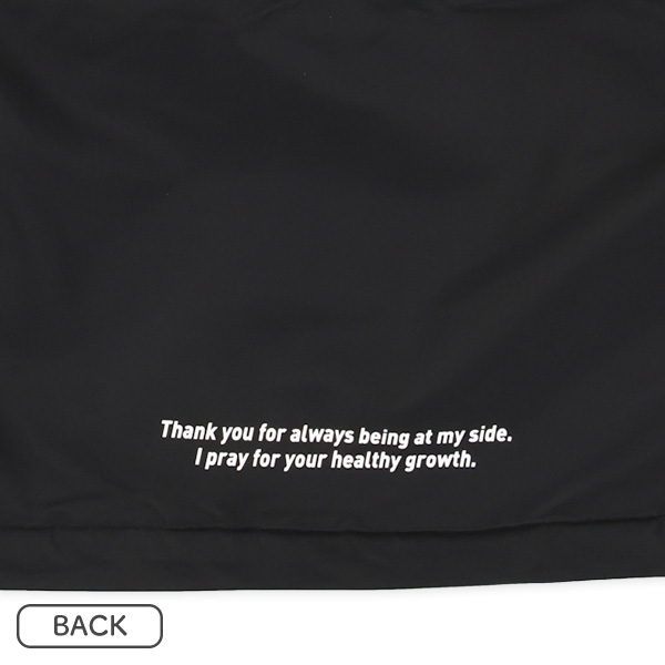 フードロゴ裏フリースジャケット