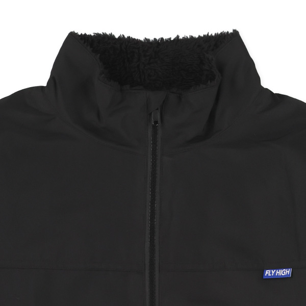 バックロゴ裏フリースジャケット