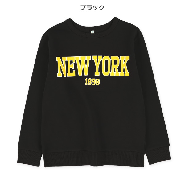 裏起毛ビッグロゴトレーナー