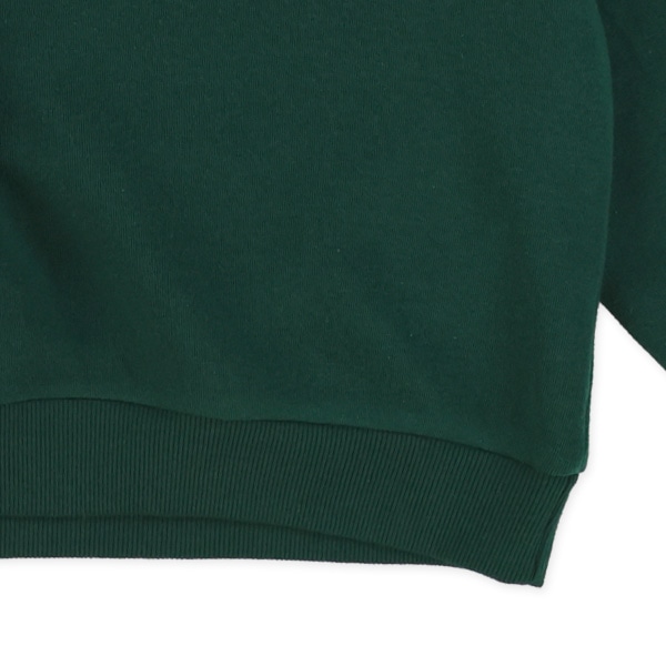 裏起毛サイド3ライン胸ロゴトレーナー