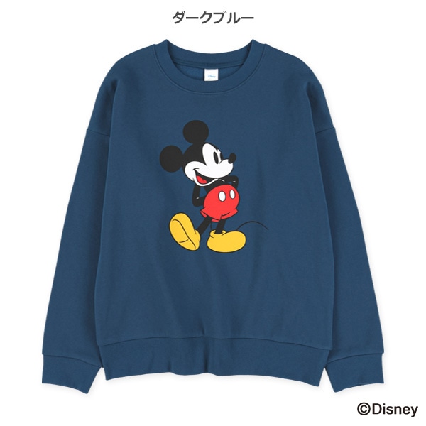 裏起毛スタンディングトレーナー（ミッキーマウス）