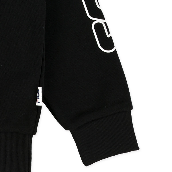 FILA）裏起毛ロゴプリントトレーナー