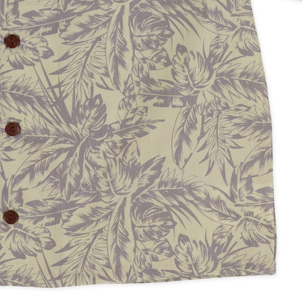 ボタニカルブロードシャツ