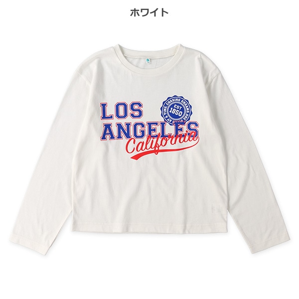 アメカジロゴワイド長袖Tシャツ