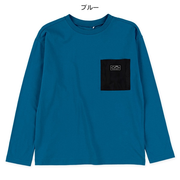 チケット付きポケット長袖Tシャツ | 西松屋オンラインストア