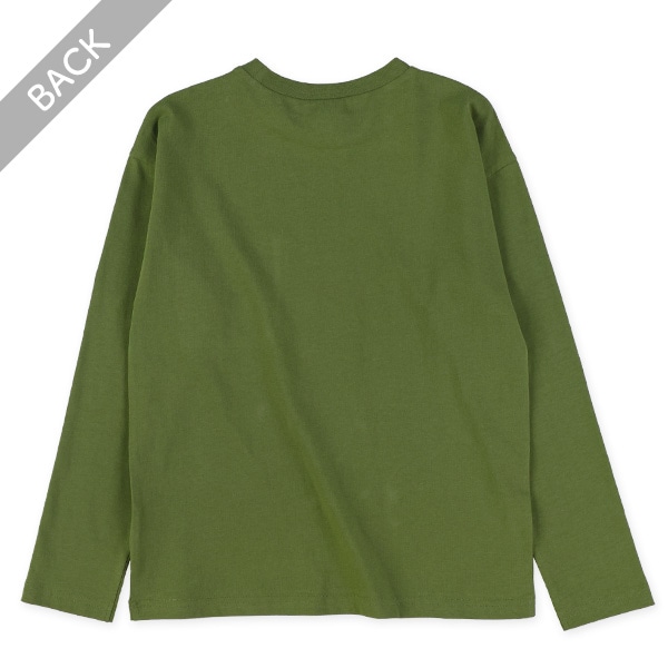 チケット付きポケット長袖Tシャツ