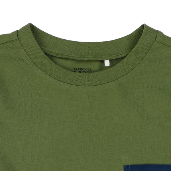 チケット付きポケット長袖Tシャツ