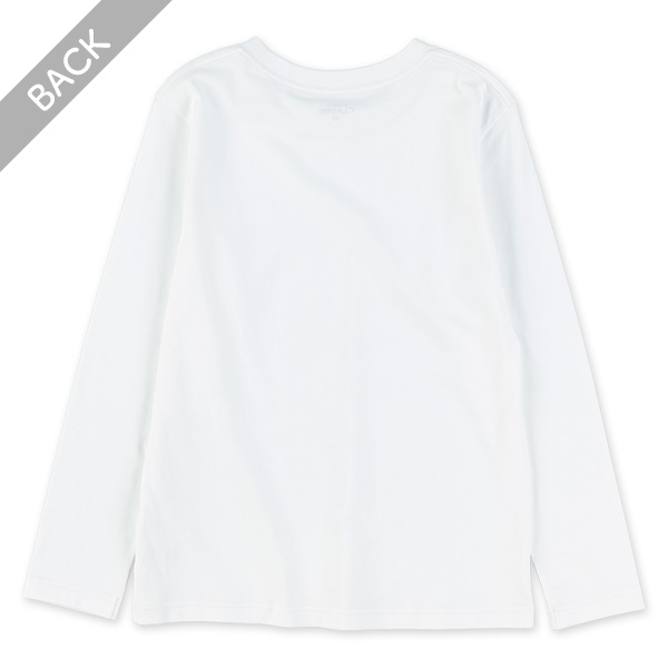 無地長袖Tシャツ