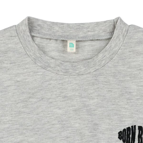 ロゴ刺繍長袖Tシャツ