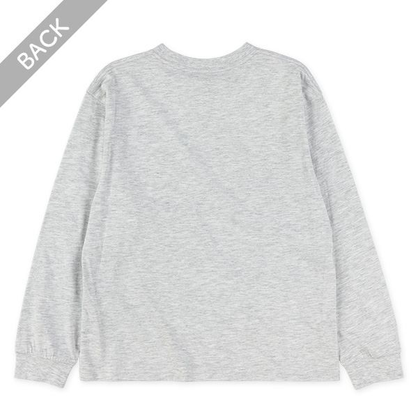 ポケット付きワイド長袖Tシャツ