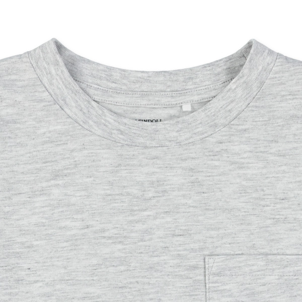 ポケット付きワイド長袖Tシャツ