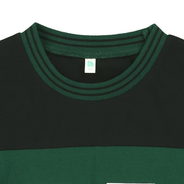 ナンバープリント切り替え長袖Tシャツ