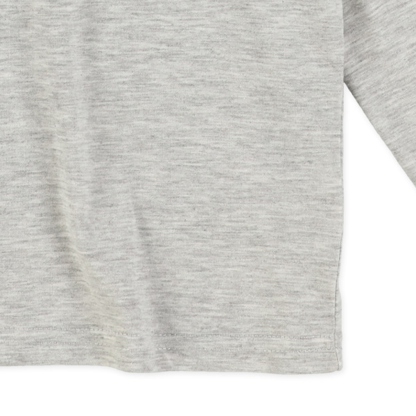 前後プリント長袖Tシャツ