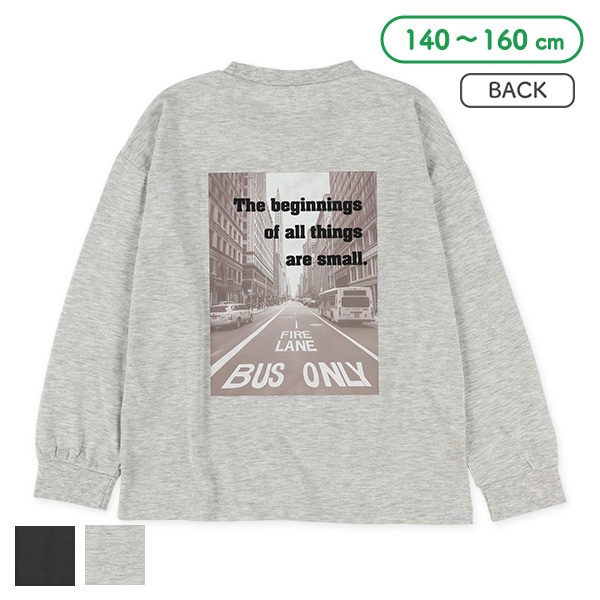 前後プリント長袖Tシャツ | 西松屋オンラインストア