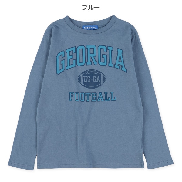 ロゴプリント長袖Tシャツ