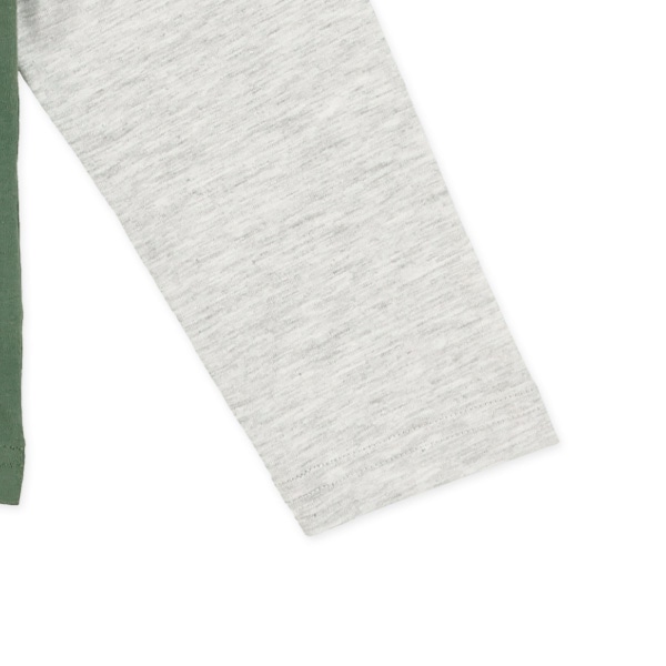 袖レイヤード風長袖Tシャツ