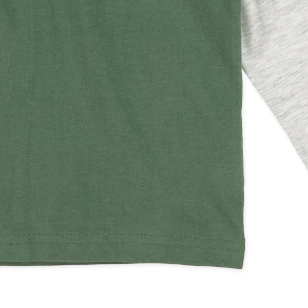 袖レイヤード風長袖Tシャツ