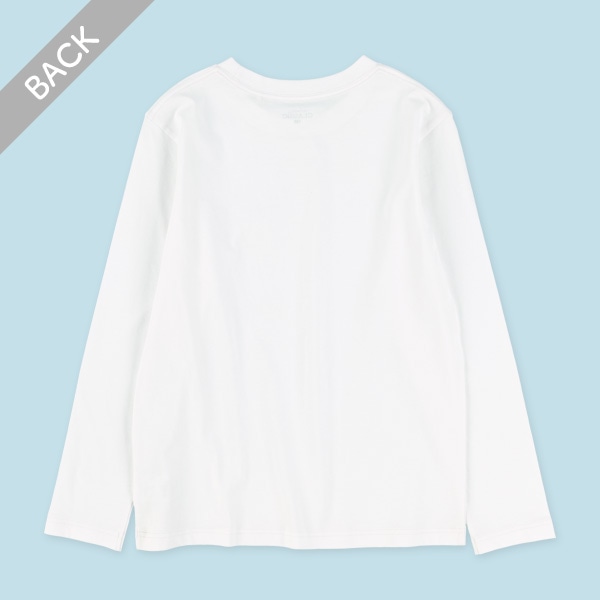 無地長袖Tシャツ