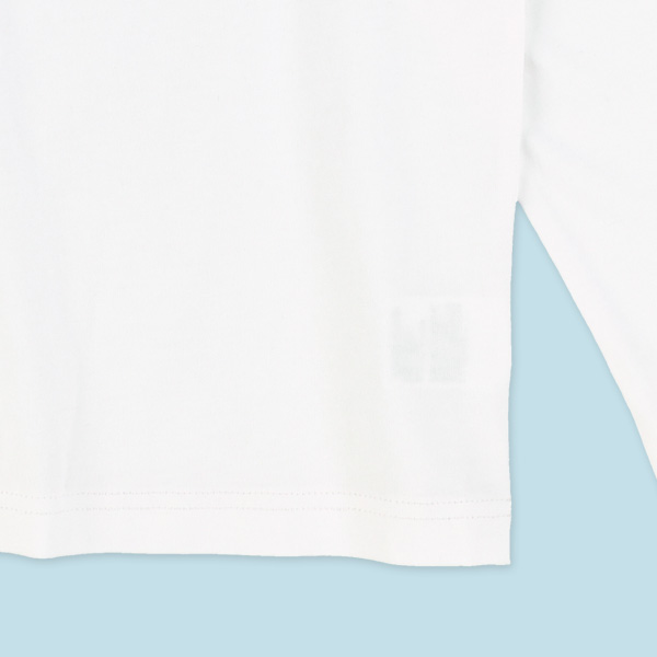 無地長袖Tシャツ