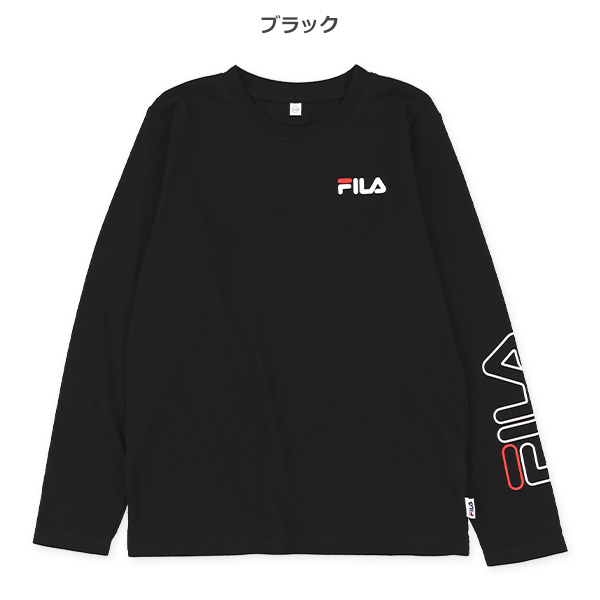 FILA）ロゴ長袖Tシャツ