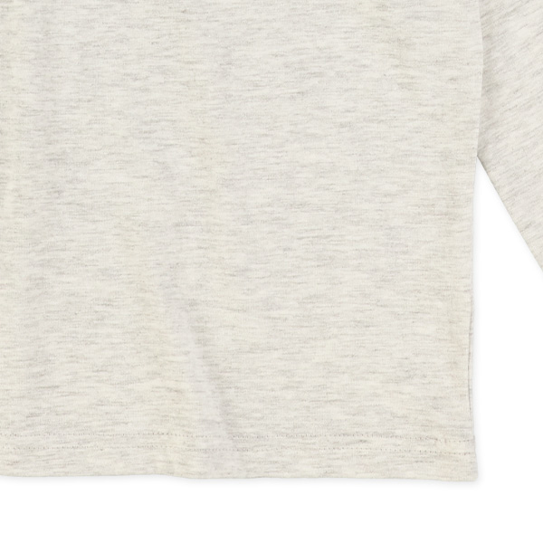 山柄長袖Tシャツ