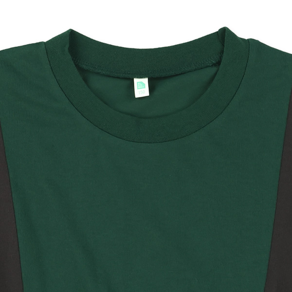 切り替え袖ロゴ長袖Tシャツ