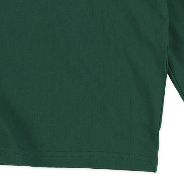 切り替え袖ロゴ長袖Tシャツ
