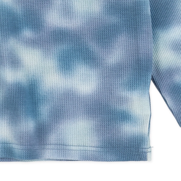 タイダイ風ワッフル長袖Tシャツ