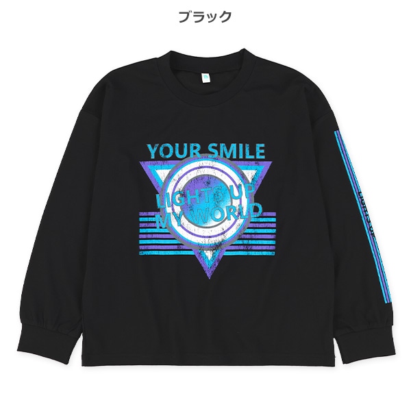 アメカジ柄長袖Tシャツ