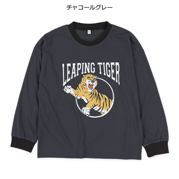 アメカジ柄長袖Tシャツ
