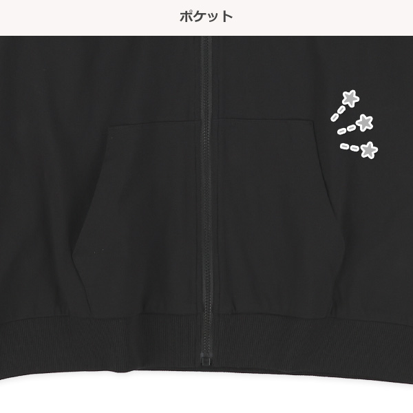 胸ロゴジャケット