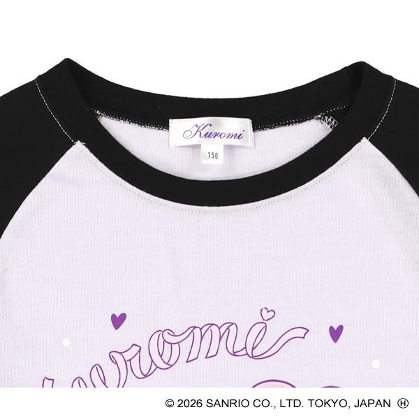 ラグラン長袖Tシャツ（クロミ）