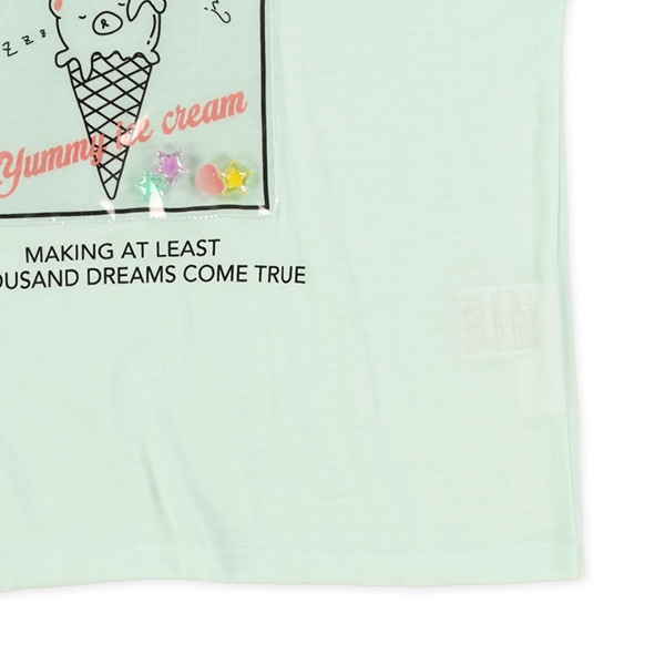くまアイス半袖Tシャツ