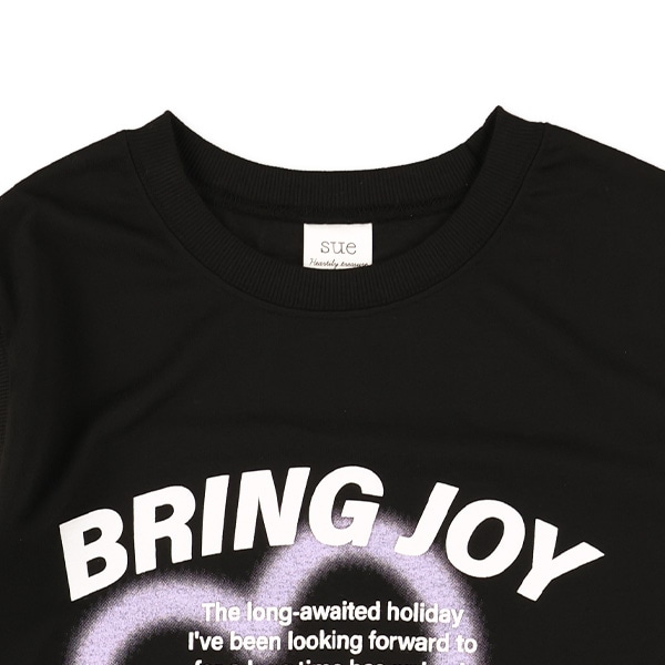 レイヤード風くま柄半袖Tシャツ