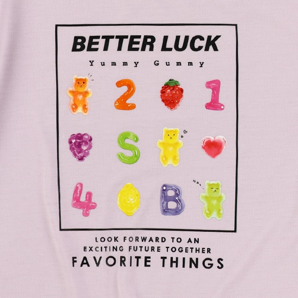 袖メッシュベアグミ半袖Tシャツ