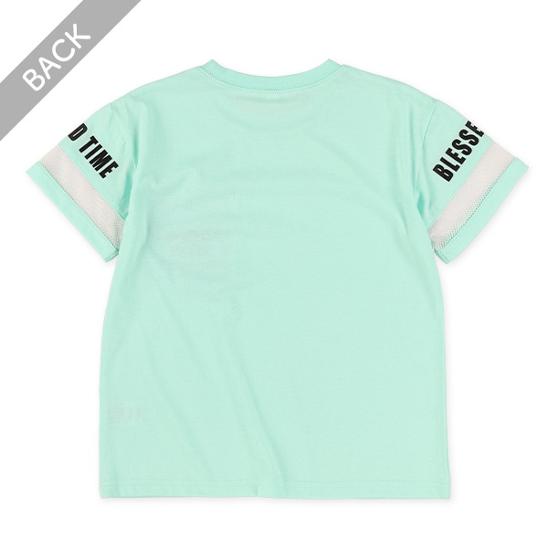 袖切り替えポケット半袖Tシャツ