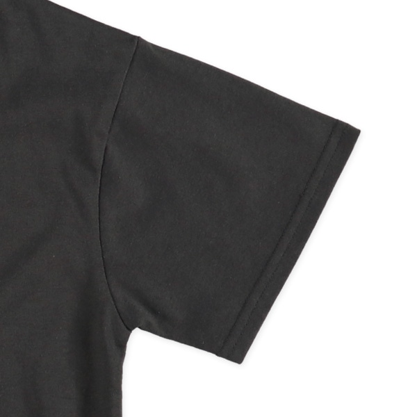 発泡ロゴクロップド半袖Tシャツ