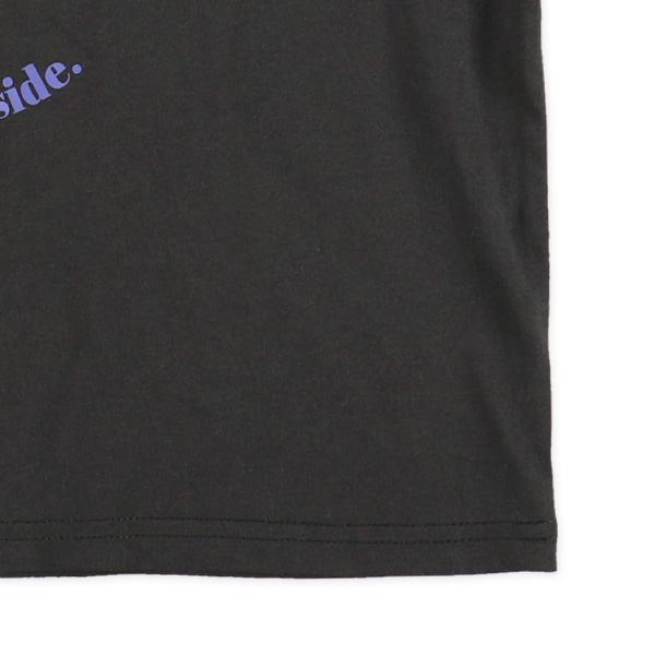 発泡ロゴクロップド半袖Tシャツ