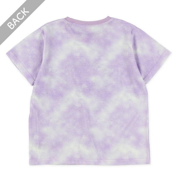 ロゴタイダイ風半袖Tシャツ