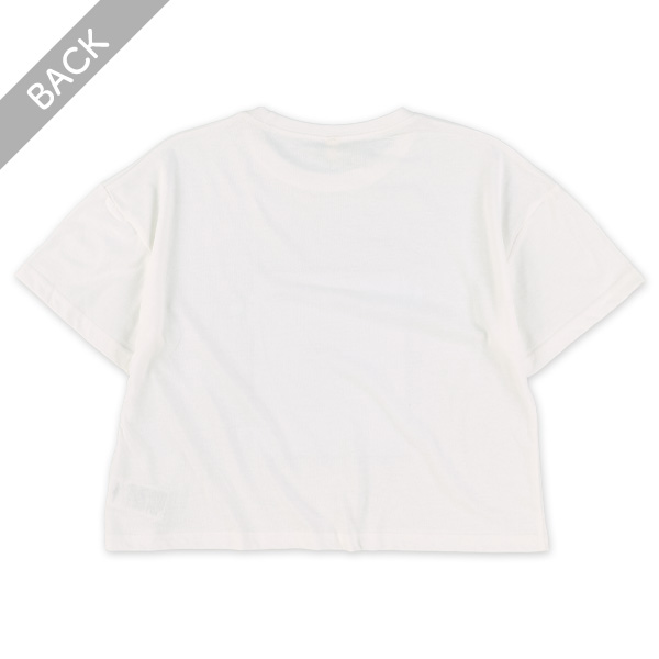 クロップド丈風景転写プリントワイド半袖Tシャツ | 西松屋