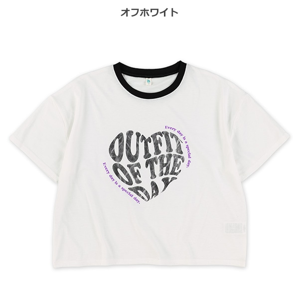 メタリックロゴ半袖Tシャツ